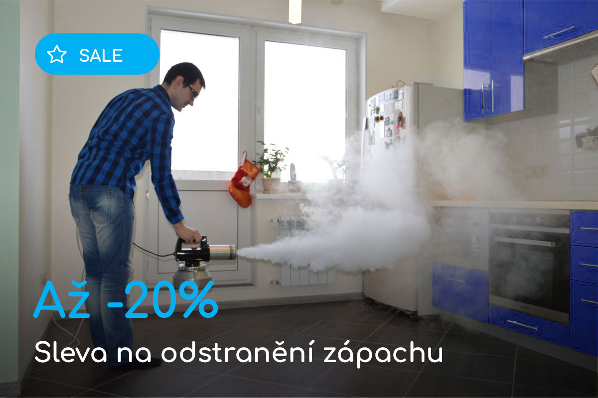 Slevy na odstranění zápachu až 20%